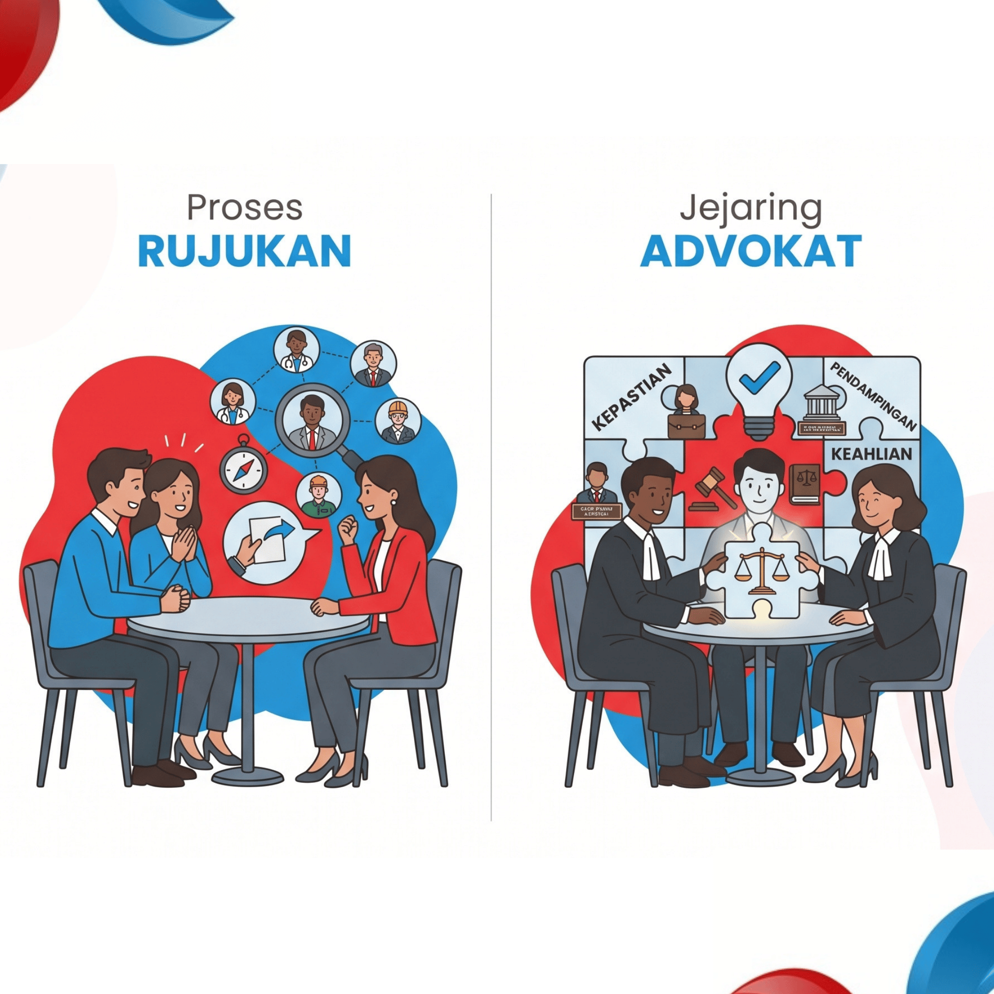 Layanan Rujukan Advokat